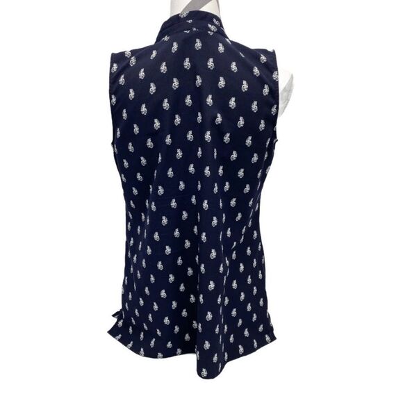 Cabi Memento Stencil Print Top size Small - Picture 4 of 11